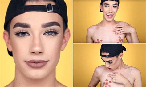 james charles nude|James Charles Strips Naked for a Pregnancy Photoshoot